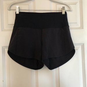 LuLulemon Speed Up High Rise Lined Short 4" - Size 2 Tall - Black